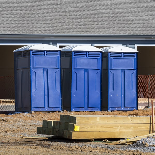 what is the maximum capacity for a single portable toilet in Snook TX